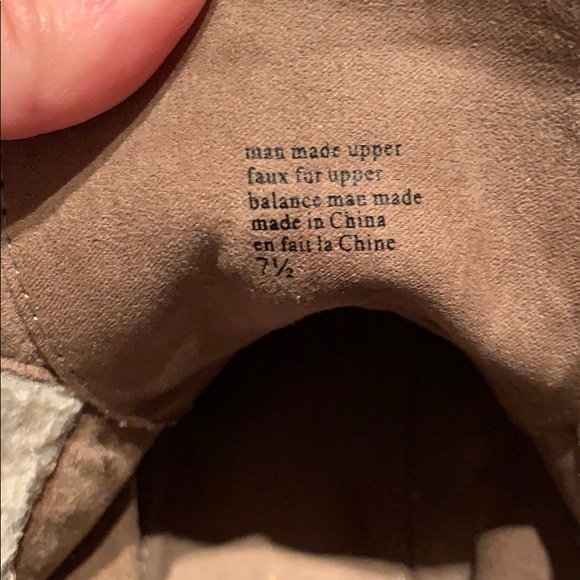 Stitch fix faux fur boots - Picture 5 of 5